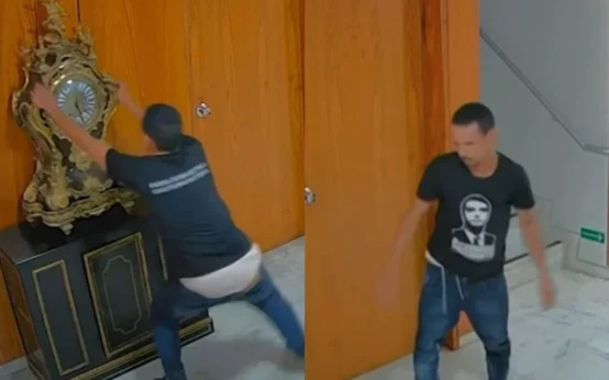 Moraes permite desconto na pena de homem que quebrou relógio no 8/1