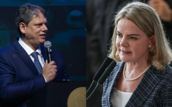 Em Resposta a Tarcísio, Gleisi Cita Bolsonaro Como Obstáculo nas Relações com EUA