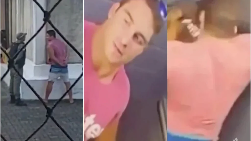 Homem que agrediu com mais de 60 socos a namorada em elevador começa a pagar pelo que fez; entenda