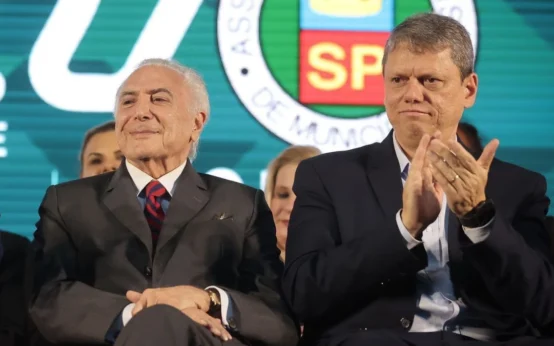 Tarcísio elogia Temer: Coragem de transformar Brasil em país “pró-business”