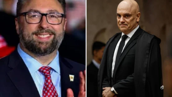 Conselheiro de Donald Trump compartilha foto de Alexandre de Moraes com algemas