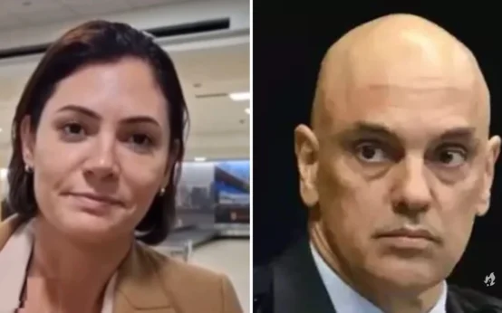 Michelle se pronuncia após Moraes ordenar monitoramento de Bolsonaro: “Humilhação”