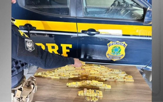 Montanha de barras de ouro é encontrada dentro de carro de família em RR
