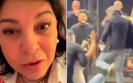 Roberta Miranda se pronuncia após chutar homem que invadiu palco