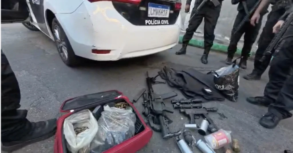 Polícia Civil do RJ faz megaoperação contra Comando Vermelho no Chapadão