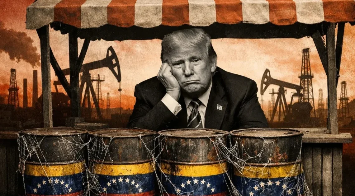 Trump quer vender petróleo da Venezuela – mas quem vai comprar?
