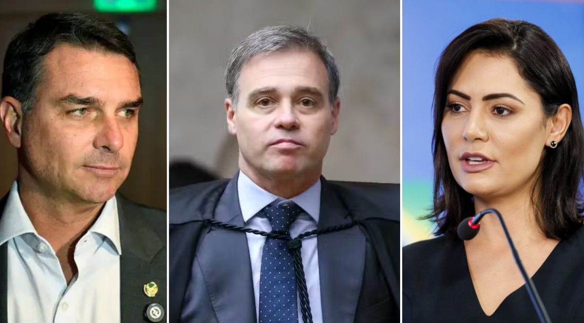 Andre-Mendonca-vira-as-costas-para-Flavio-e-se-aproxima-de-Michelle-Investigacao-reacende-debates-nos-bastidores-da-direita