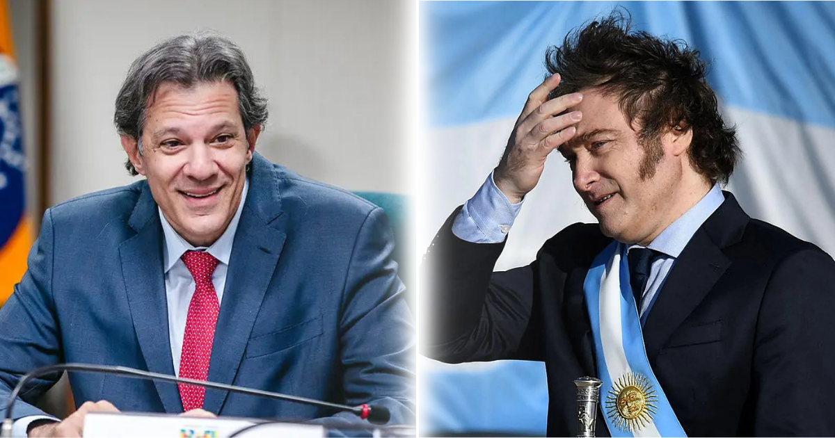 Apos-falas-de-Milei-Haddad-disse-que-Milei-foi-deselegante-e-sugere-que-Brasil-e-Argentina-superem-impasse-diplomatico