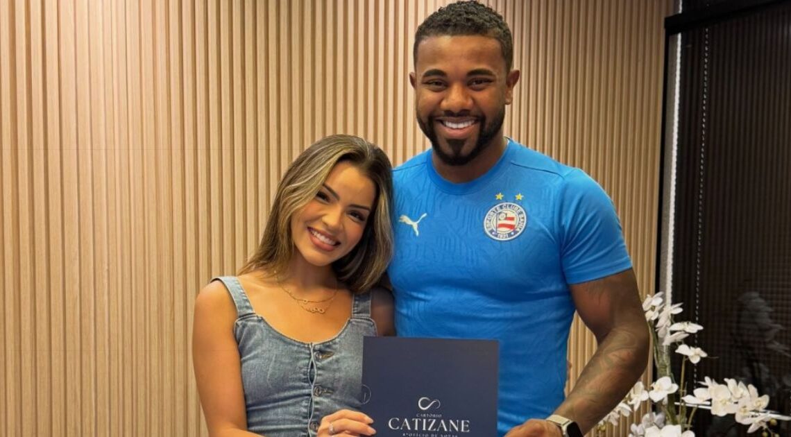 Davi Brito oficializa casamento no civil com influenciadora e revela planos para grande celebração