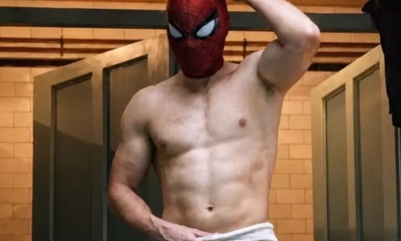 Tom Holland chama atenção com cenas sem camisa em “Homem-Aranha” e fãs comentam transformação física do ator