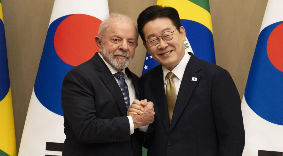 Lula-recebe-presidente-da-Coreia-do-Sul-e-tenta-acelerar-acordo-historico-com-o-Mercosul