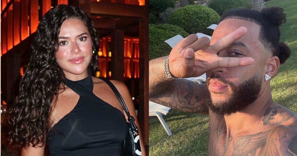 Maisa e Memphis Depay são vistos no mesmo destino na Espanha e rumores voltam a movimentar as redes sociais