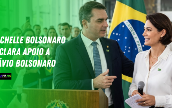 Michelle-Bolsonaro-declara-apoio-a-Flavio-e-encerra-crise-publica-antes-da-campanha-presidencial