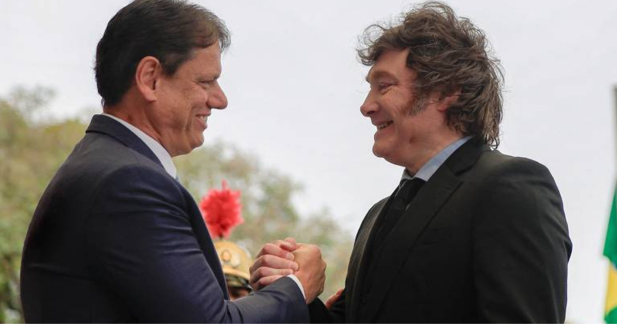 Milei-e-Tarcisio-discutem-cooperacao-economica-entre-Sao-Paulo-e-Argentina