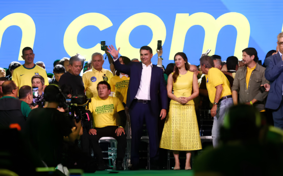 PL-exibe-video-com-simulacao-digital-de-Jair-Bolsonaro-durante-convencao-nacional