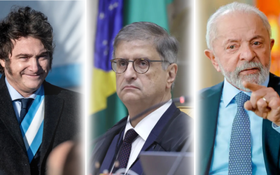 Participacao-de-Javier-Milei-em-ato-do-PL-leva-campanha-de-Lula-a-pedir-investigacao-a-PGR