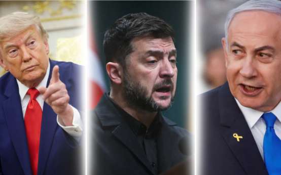 Trump-reune-Zelensky-e-Netanyahu-na-Casa-Branca-para-discutir-guerras-e-seguranca-internacional