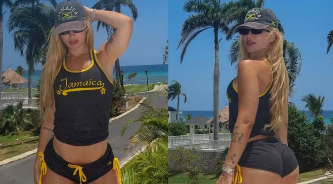Virginia usa conjuntinho para ir à praia e visual escolhido chama atenção dos fãs nas redes sociais