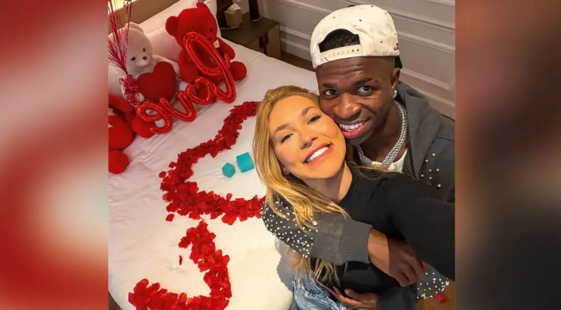 Modelo apontada como pivô do término de Vini Jr. e Virginia revela troca de número do jogador e aumenta repercussão