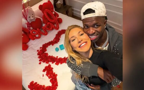 Modelo apontada como pivô do término de Vini Jr. e Virginia revela troca de número do jogador e aumenta repercussão