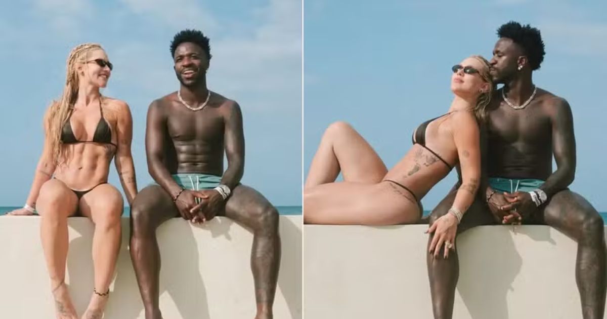 Fotógrafo mostra fotos inéditas de viagem romântica de Vini Jr. e Virginia à Jamaica e imagens repercutem nas redes