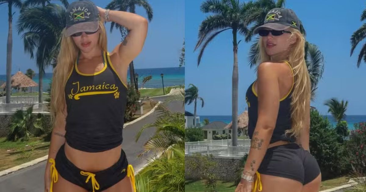 Virginia usa conjuntinho para ir à praia e visual escolhido chama atenção dos fãs nas redes sociais