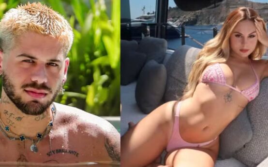 Zé Felipe é flagrado aos beijos com Lara Jucá em after no Rio e imagens movimentam as redes sociais